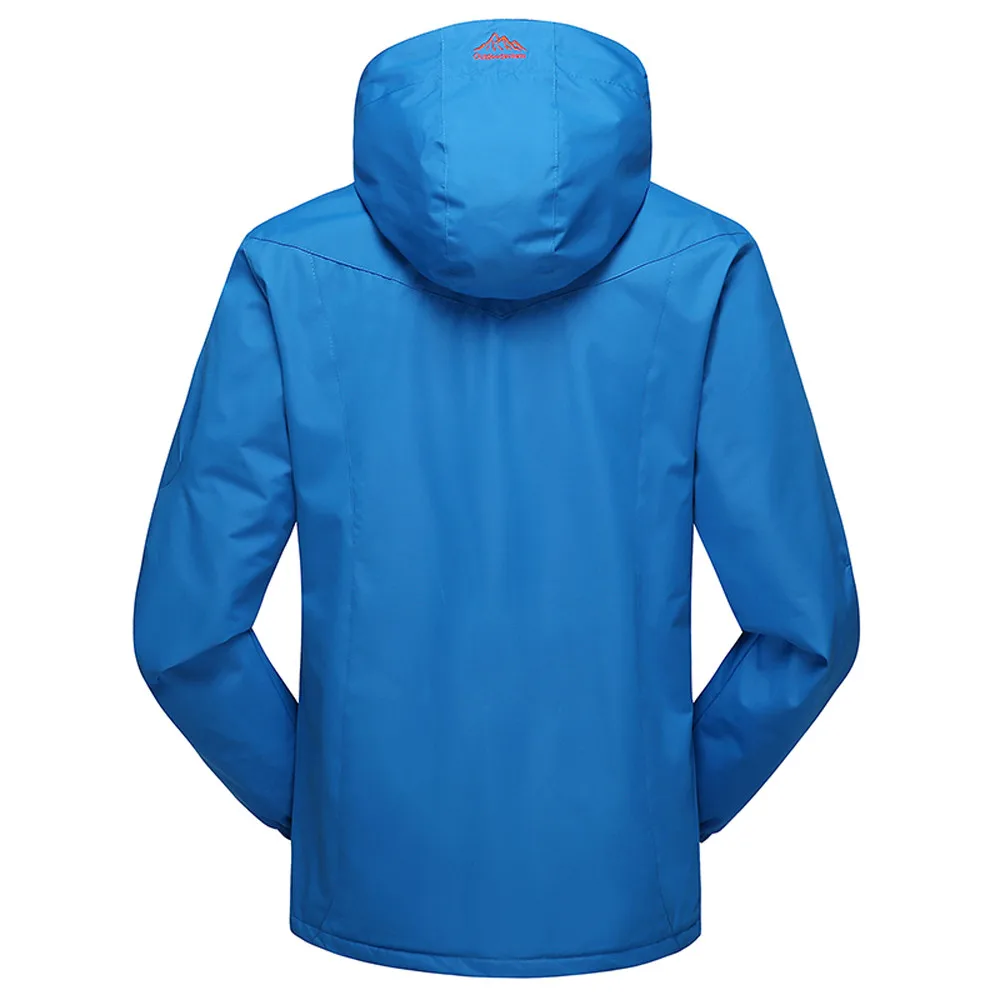 Мужская зимняя водонепроницаемая куртка для активного отдыха, спортивная теплая брендовая куртка, походная Лыжная мужская куртка