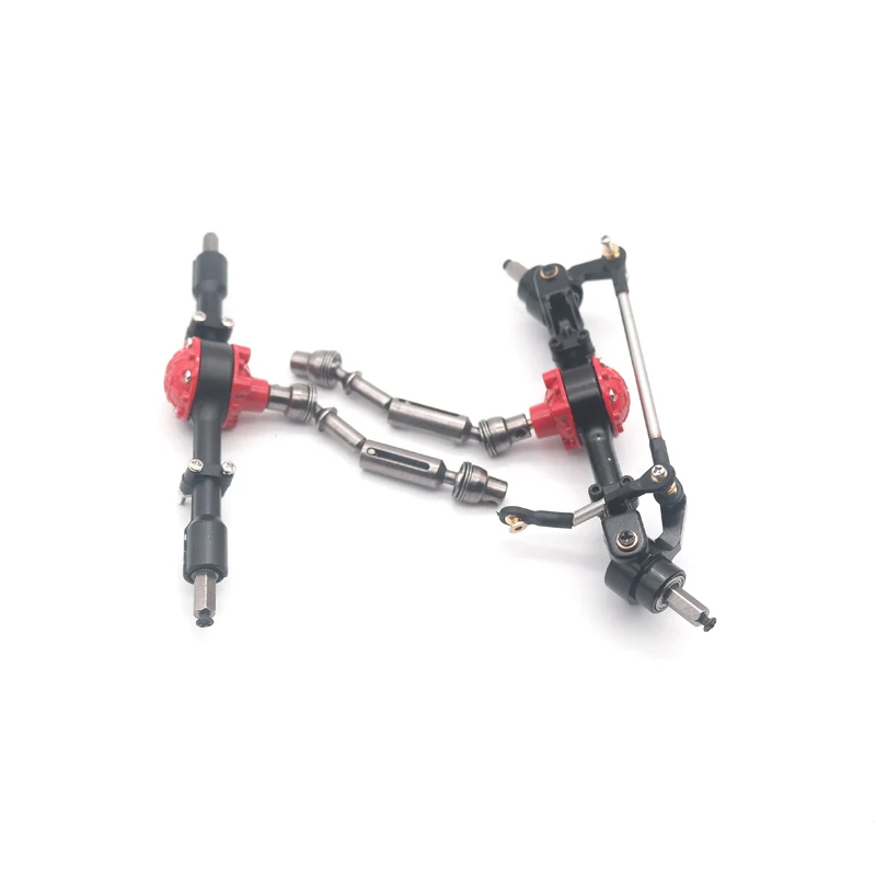 

1Set Bridge Axle Assembled Upgrade Metal Front/Rear Bridge Axle Assembled Set For WPL C14/C24 JJRC B14/B24 RC Truck RC Car Parts