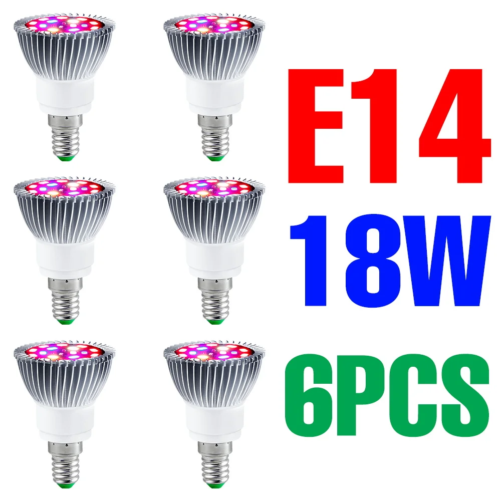 E14 18W 6PCS