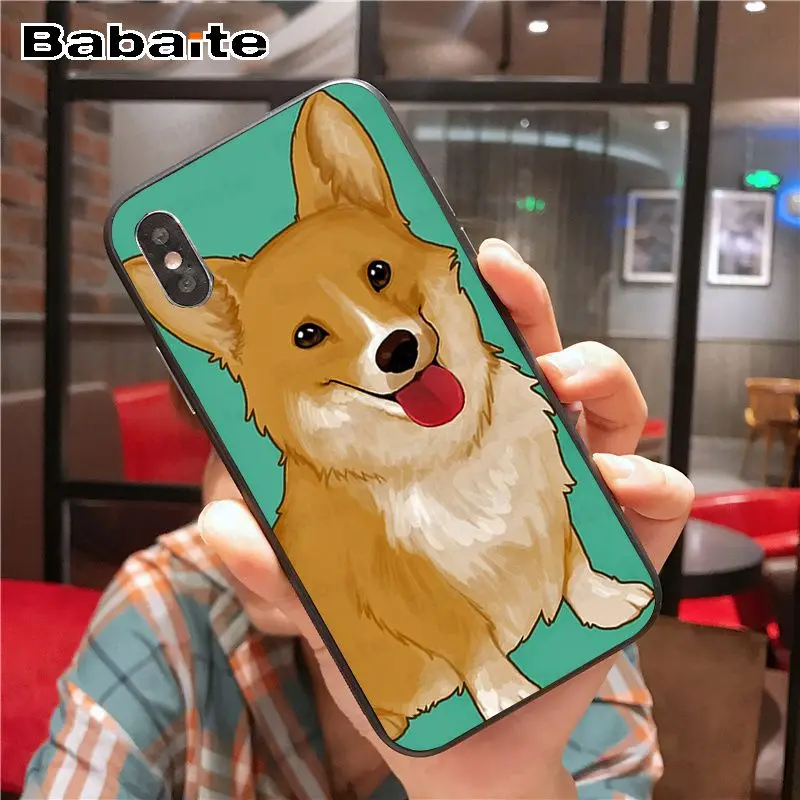 Cartoon Cute Corgi Dog