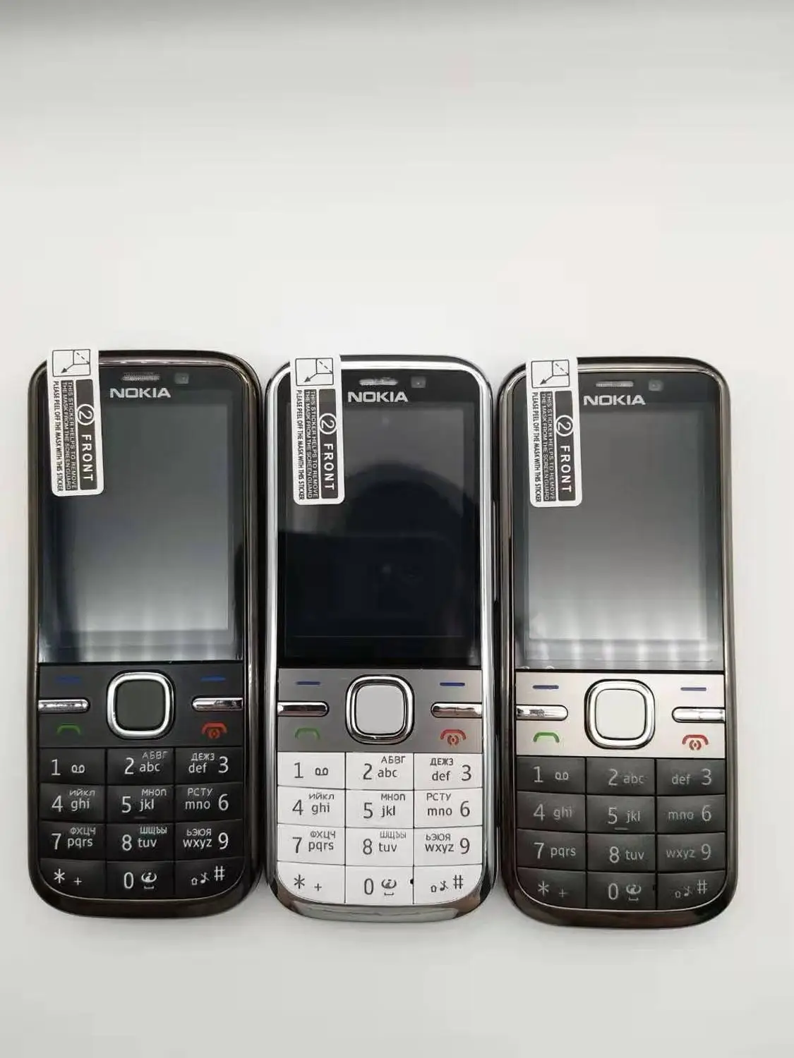 Оригинальный телефон Nokia C5 разблокированный GSM 3G 3 Мп FM GPS Bluetooth Восстановленный