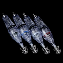 Fishing Light Cuttlefish Lamp Squid Fish Finder 4 Colors Fake Lure Artificial Bait Lake Lures LED Underwater Octopus A