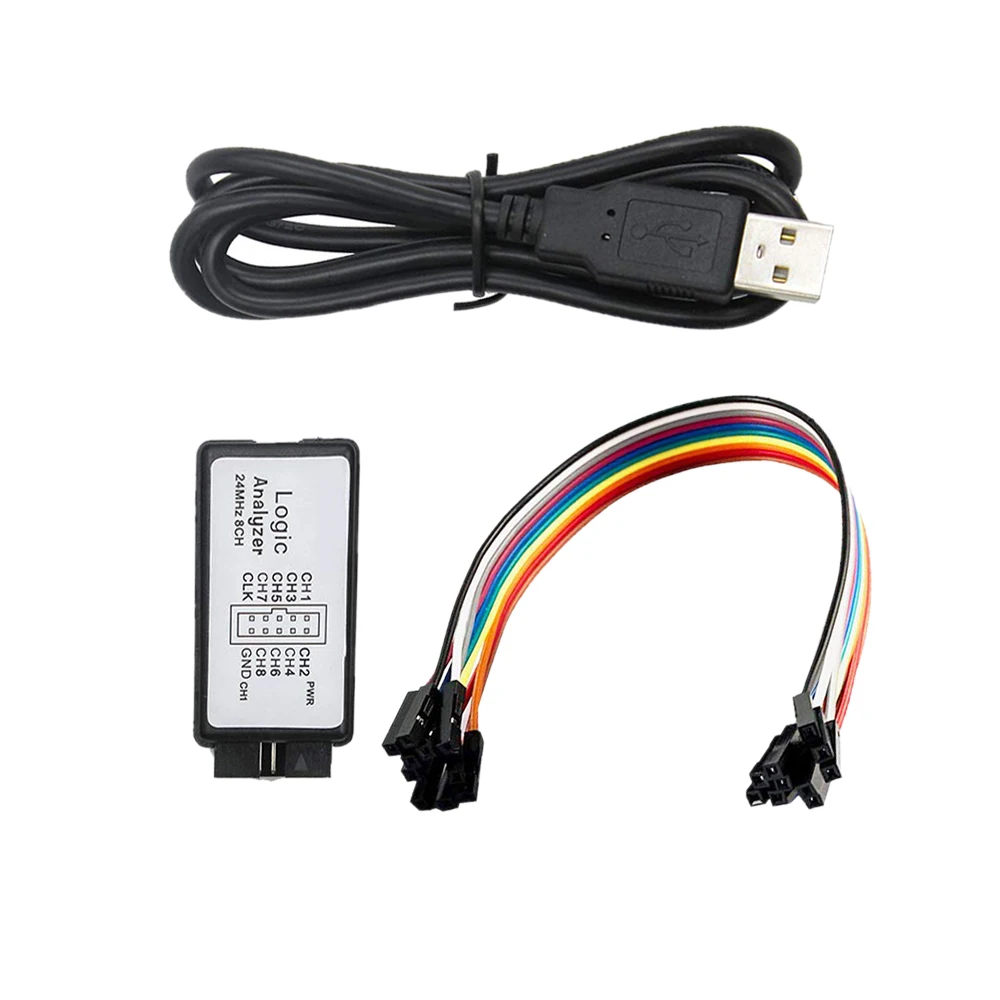 USB логический анализатор 24 м 8 каналов микроконтроллер с поддержкой 1.1.16 ARM FPGA