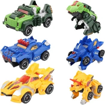 

Deformation Dinosour Car Toy Transformation Robot Vehicle Gift for Kids(Style Ran)