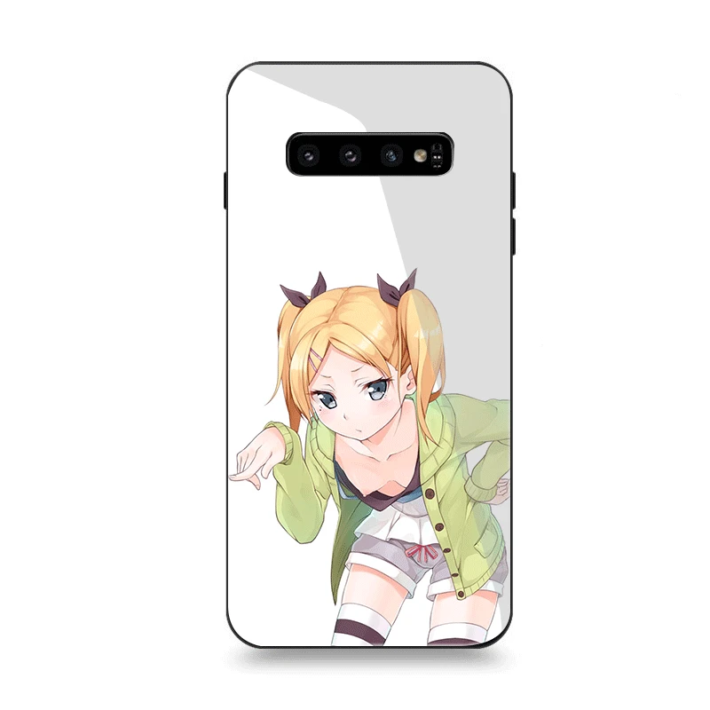 Мобильный чехол для телефона Стекло для samsung A10 A20 A30 A40 A50 A60 A70 S7 край S8 Plus Note 8 9 S10 крышка Yano Erika Shirobako - Цвет: G5