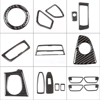 

Real Carbon Fiber Car Steering wheel Air Outlet Decoration Trim Stickers Accessories for BMW 3 4 Series F30 F35 2013-2018