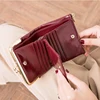 New Women Pu Leather Wallets Female Short Hasp Purses Ladies Portable Money bag Large Capacity Card Holders Clutch Dropshipping ► Photo 3/6