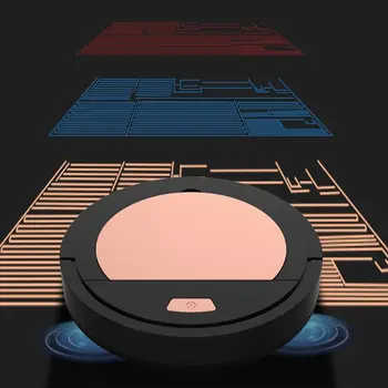 

Robotic Vacuum Cleaner Robot Carpet Mop Floor Dry Wet Auto Rechargable 19QE