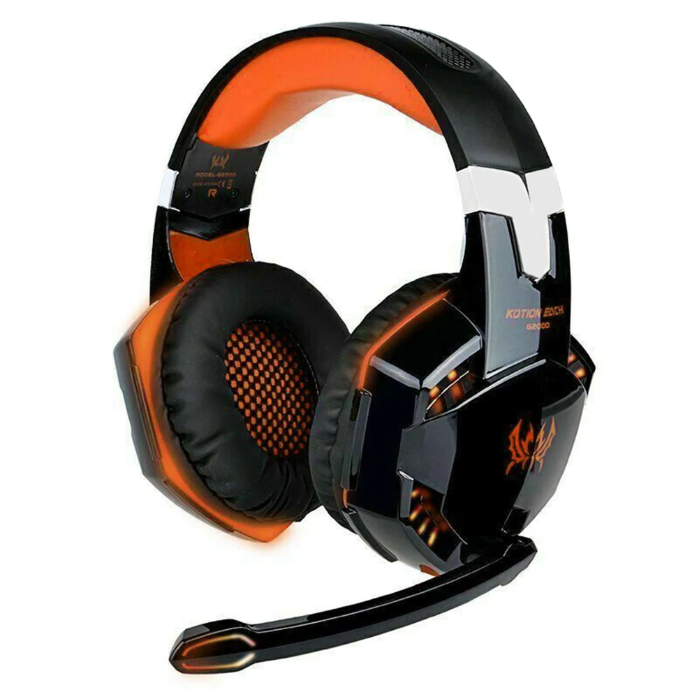 Wired Headset Gamer PC 3 5mm Headsets with HD Microphone Gaming Laptop Tablet Gamer for Computer Accessories