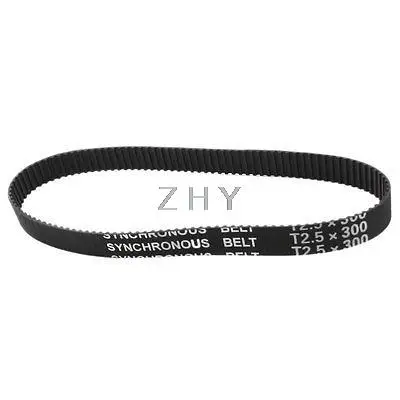 

T2.5x300 120-Tooth 10mm Wide 2.5mm Pitch CNC Synchronous Timing Belt 12" Girth