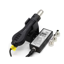 8858 паяльная станция Тепловая пушка горячего воздуха воздуходувка паяльная станция BGA паяльная станция с тепловым пистолетом нагреватель воздушный сопло