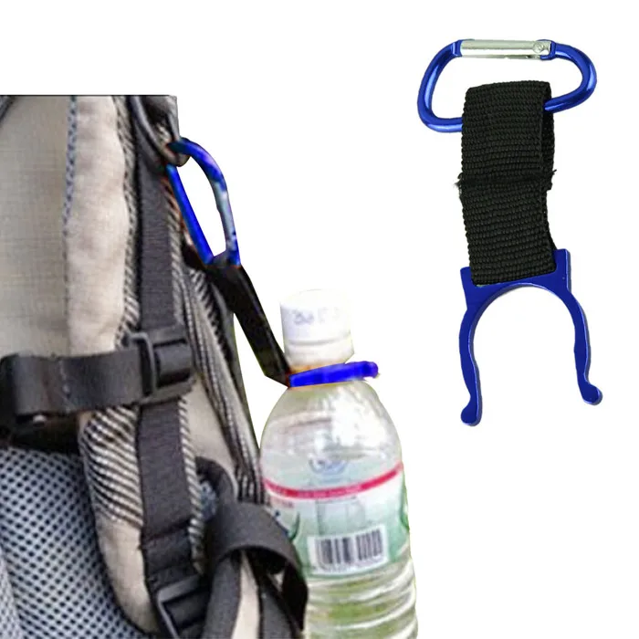 Carabiner Water Bottle Buckle Hook Holder Clip For Camping Hiking Traveling climbing equipment #1c22 (11)