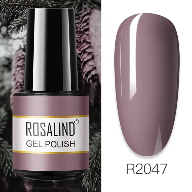 ROSALIND Primer Top Base Coat 7ML Gel Nail Polish For Manicure Long Lasting Nail Art Salon Gel Varnish UV LED Color Gel Polish RAR2047