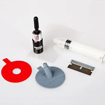 

Car Windshield Repair Kits Windscreen Glass Scratch Chip Crack Set DIY Auto Glass Repair Fluid Reducing Agent Glue Tool