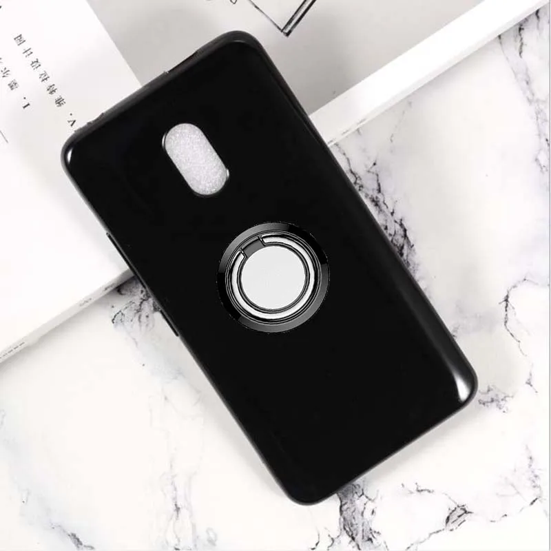 Чехол с кольцом-держателем для Itel A16 Plus мягкие силиконовые чехлы из ТПУ чехол