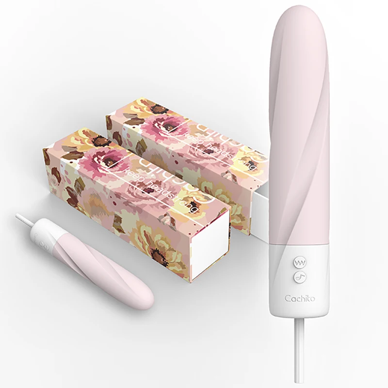 Массажный вибратор двойная стимуляция Av Вибрация нагревающее женское