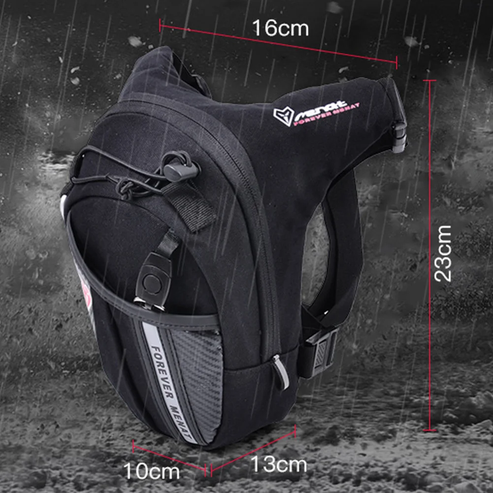 Fashion Waterproof Motorcycle Multi-functional Adjustable Universal Outdoor Cycling Leg Portable Zipper Printed Waist Bag Thigh