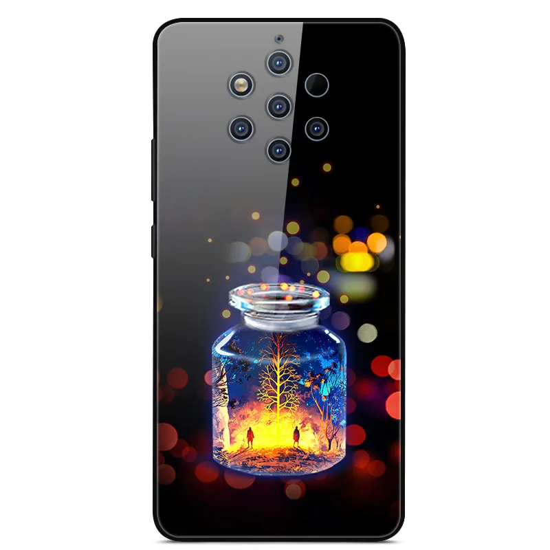 20 Для Nokia 9 PureView чехол из закаленного стекла «Планета космос» чехол из стекла для Nokia 9 Pure View Nokia9 PureView Coque Shell - Цвет: 20
