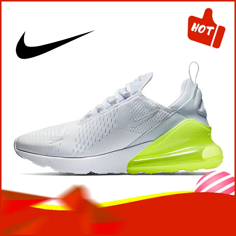 Аутентичная Оригинальная продукция Nike AIR MAX 270 мужские кроссовки тренд модные уличные спортивные классические дышащие 2019 новые AH8050-011