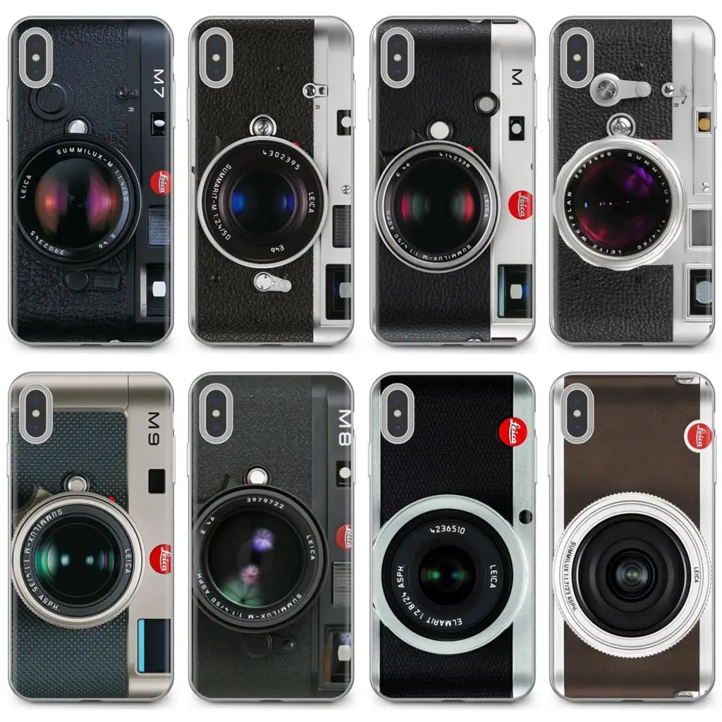 Мягкий чехол для камеры leica немецкий оригинальный ручной работы Huawei G7 G8 P7 P8 P9 P10 P20