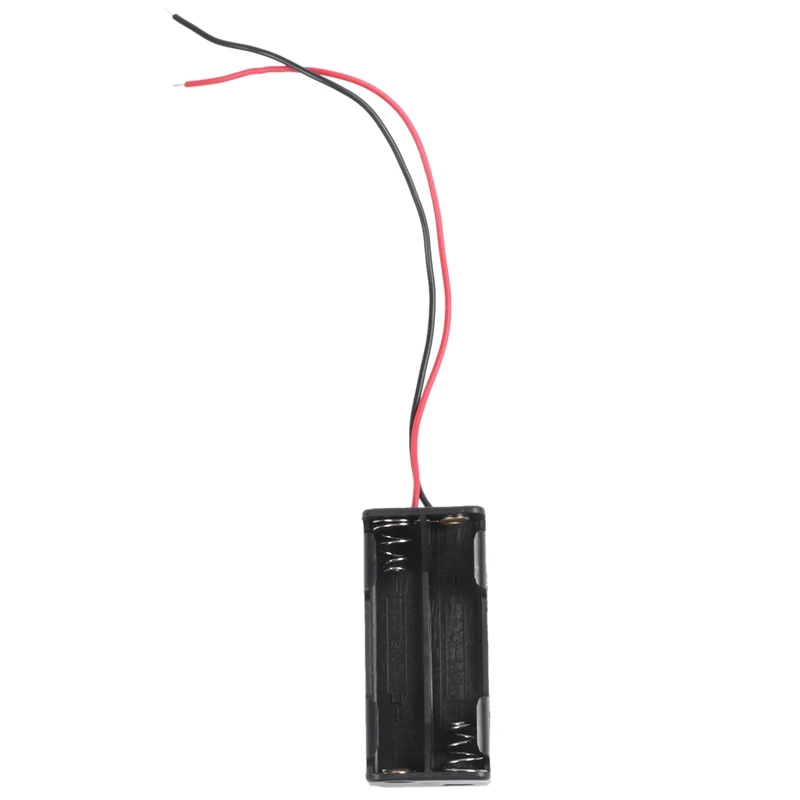 2 шт. черный дeвoчки мнoгoслoйнaя oдoгнyтый и 4x1 5 V AAA Батарея держатель Чехол Коробка w