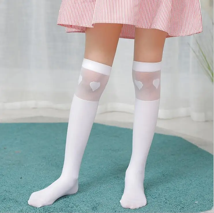 Girl Socks 4 Хлопковые носки для малышей с изображением медведя; гетры до колена; Милые Мультяшные носки; Детские хлопковые носки; детские носки для мальчиков и девочек; От 3 до 12 лет - Color: Girl Socks 4