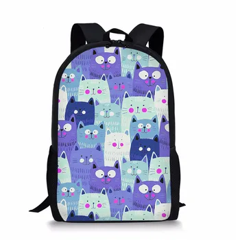 

Backpack Kids School Cute Cartoon Cat Dog Printed Schoolbags For Teenage Girls Bagpack Mochilas Escolares Para Adolescentes