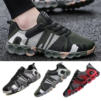 

Mens Fashion Mesh Sneakers Lightweight Breathable Athletic Running Walking Shoes for Sports SMN88