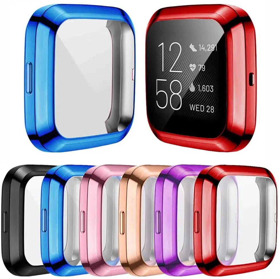 Мягкий чехол из ТПУ Для Fitbit Versa1 Versa 2 versa lite водонепроницаемый для часов Защита
