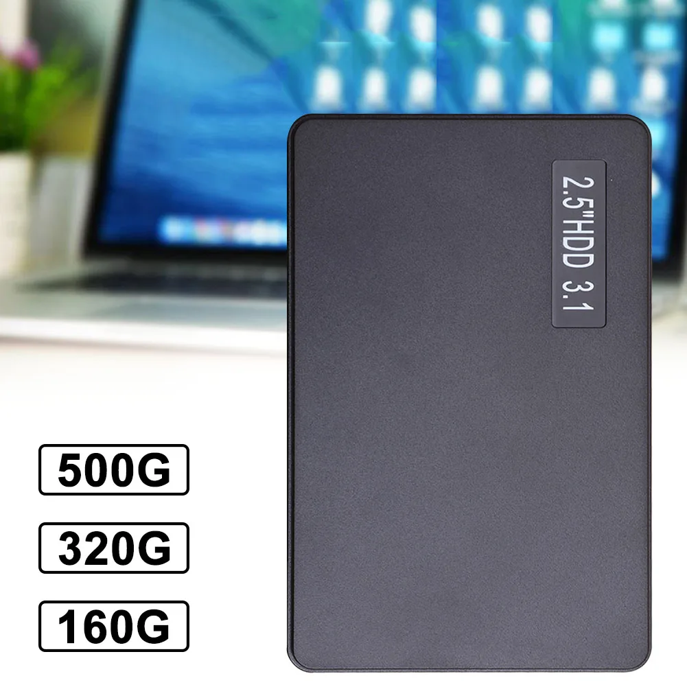 Внешний жесткий диск 160 Гб/320 ГБ/500 Гб HDD USB3.0 SATA Ноутбук Настольный внешний HD |