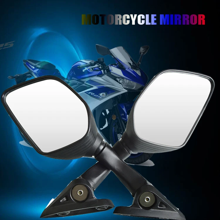 Moto rcycle Зеркало заднего вида для Yamaha YZF-R25- YZF-R3- YZF-R15 2013 yzf R15 R3 R25 moto боковые зеркала