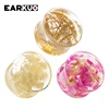 EARKUO Newest Fashion Flower Acrylic Ear Plugs Gauges Tunnels Expanders Piercing Body Jewelry Earring Stretchers One Pair 8-16mm ► Photo 2/6