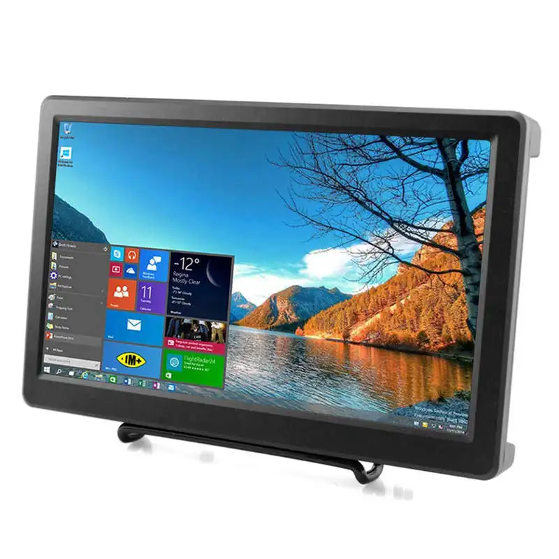  10.1 Inch For Raspberry Pi 1920X1080P Resolution Hdmi Vga Display Monitor Ips Gaming Screen With Bu
