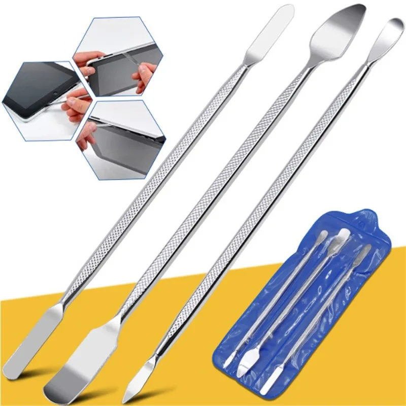 

1set Universal Mobile Phone Repair Opening Tool Metal Disassemble Crowbar Tablet Stainless steel Pry Set Hand tool combination