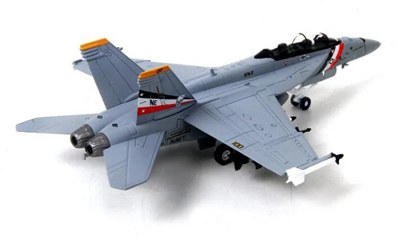 1/100 весы Темно-Синяя армия F/A-18 Strike Fighter Honet 1-18 Fighting Falcon Airplane модели игрушки для взрослых и детей сувенирные коллекции