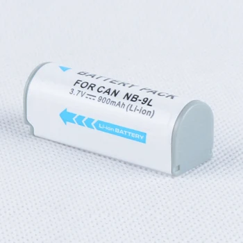 

2pcs Powerwin 900mAh 3.7V NB-9L NB9L Camera Battery for Canon ELPH 510 520 530 HS PowerShot SD4500 IXUS 1000 1100 500 510