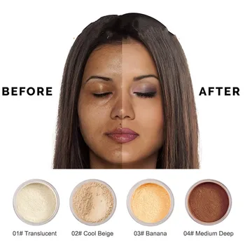 

Oil Control Waterproof Loose Powder Long Lasting Brightening Face Setting Makeup Translucent Moisturizing Face Cosmetic TSLM2