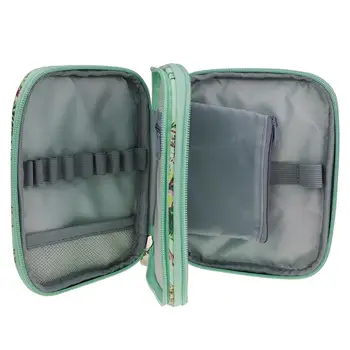 

Various Crochet Needles Crochet Hook Kit Tools Crochet Hook Case Zipper Storage Organizer Bag Web Pockets Crochet Hook Kit Tools