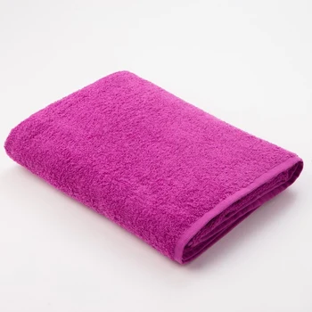 

Terry towel "Save and I", size 50x90 cm, fuchsia color