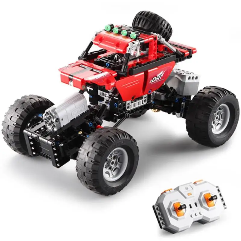 

CaDA Assembly Building Block RC Off-road Car Big Foot Vehicle Boy Gifts Toy boys RC Cars