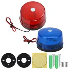 12V Светодиодный проблесковый маячок светодиодный Предупреждение свет аварийная лампа безопасности