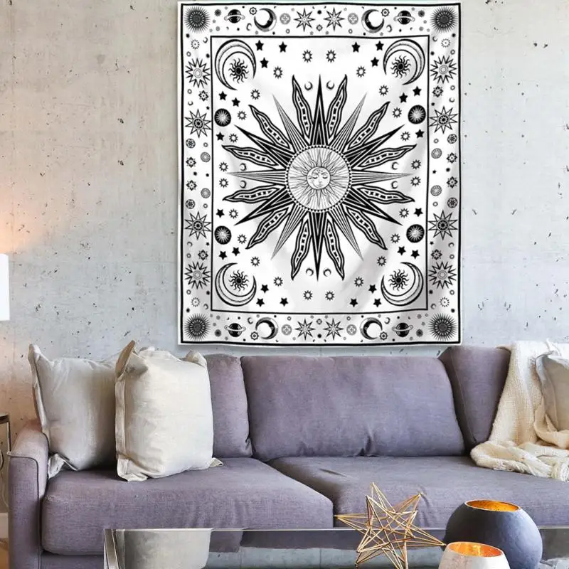 Полиэстер Настенный Ковер с человеческим рисунком гобелен Модное Элегантное одеяло для йоги коврик для сна аксессуары для украшения дома - Цвет: A
