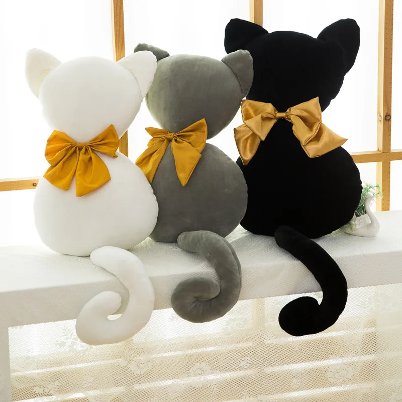 

Ode to Joy 2 Song Xiao Ziwen Wang Celebrity Style Shadow Cat Pillow Black Cat Doll Plush Toys Send Girl'S