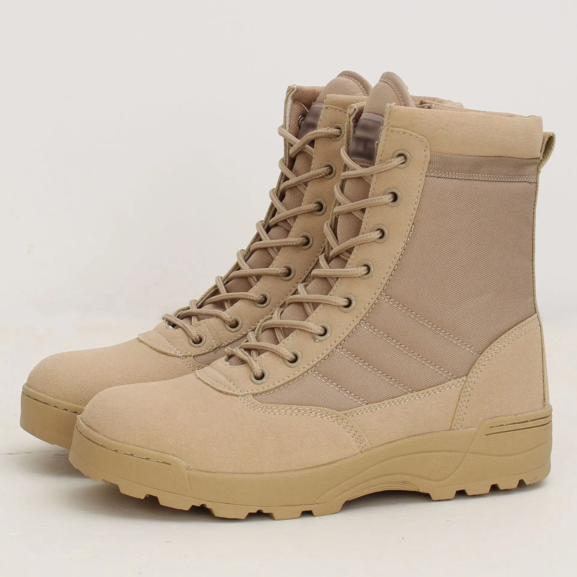 Preise Armee Boot Männer Wüste Taktische Militärische Stiefel Herren Arbeit Safty Schuhe Zapatos De Mujer Zapatos Ankle Lace up Kampf stiefel Größe 46