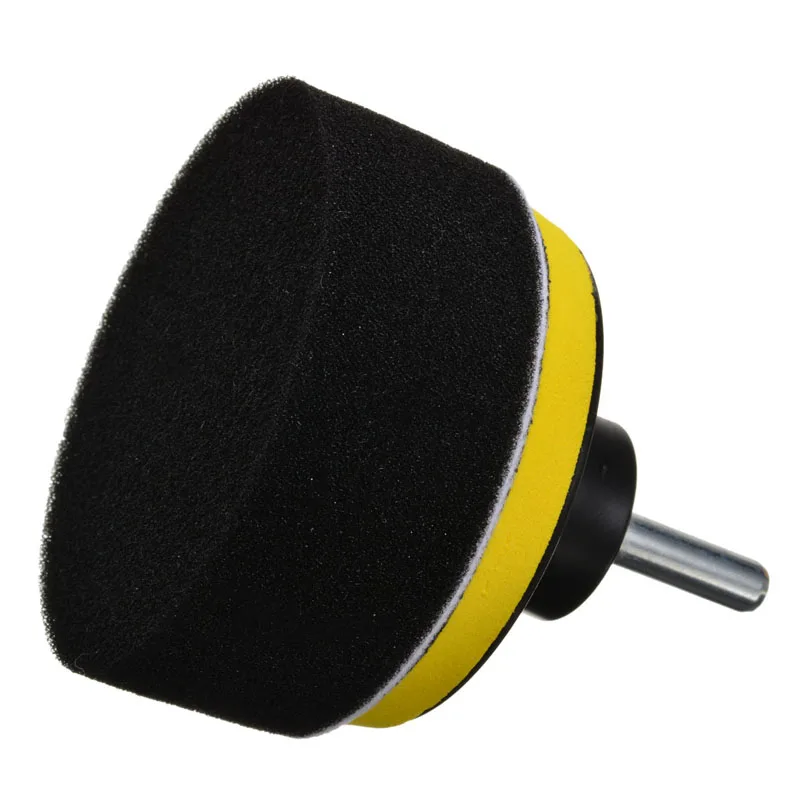 12pcs 3inch Buffing Pad Auto Car Polishing Pad Kit Buffer + Drill Adapter M14 For Glass Car Polisher Electric Drill Tool