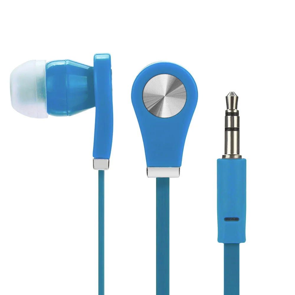 Универсальные 3,5 мм наушники-вкладыши, стерео наушники для сотового телефона, наушники-вкладыши, проводные наушники 3,5 мм, наушники с тяжелым басом, гарнитура - Цвет: blue