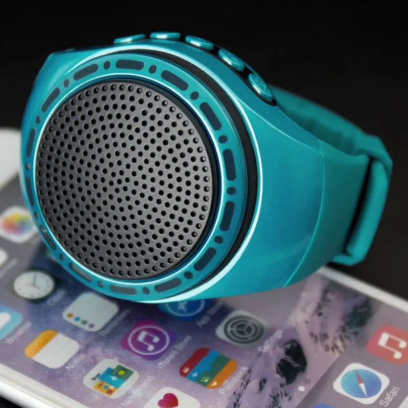 Bluetooth динамик браслет Портативный Бег Спорт беспроводной Soundbox часы
