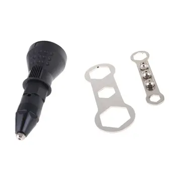 

Rivet Gun for Cordless Riveter Electric Rivet Nut Gun Riveting Cordless Riveting Drill Adaptor Riveting Drill Adapter Insert Nut