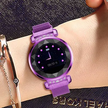 

Db13 Smart Bracelet Women Blood Pressure Measurement Smart Watch Fitness Tracker Smart Band Ip68 Waterproof Andriod Ios(Purple)