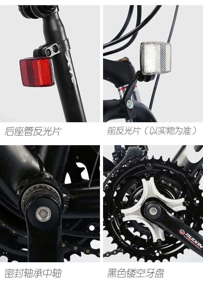 Discount New Brand Road Bike Carbon Steel Frame Patent handlebar Cycling Racing Bicycle SHIMAN0 30 Speed Sports Disc Brake Bicicleta 18